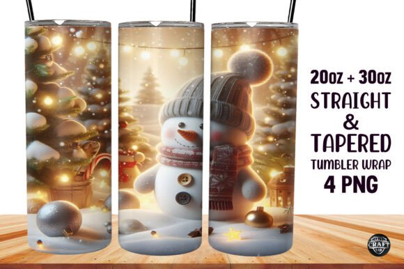 Christmas 20oz Tumbler Sublimation Wrap