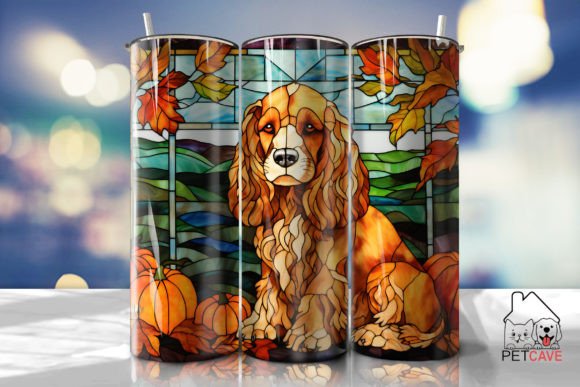 Cocker Spaniel Tumbler Wrap 1