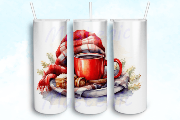Warm Mittens and Cocoa Tumbler